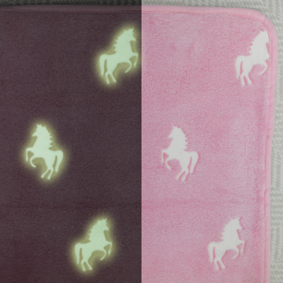Világító szőnyeg, rózsaszín/mintás, 80x150 cm, GLOVIS TYP 2